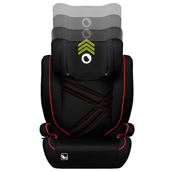 Scaun auto Lionelo Hugo I-Size 00-00764609 Black 3 ani - 12 ani, 36 kg photo 4