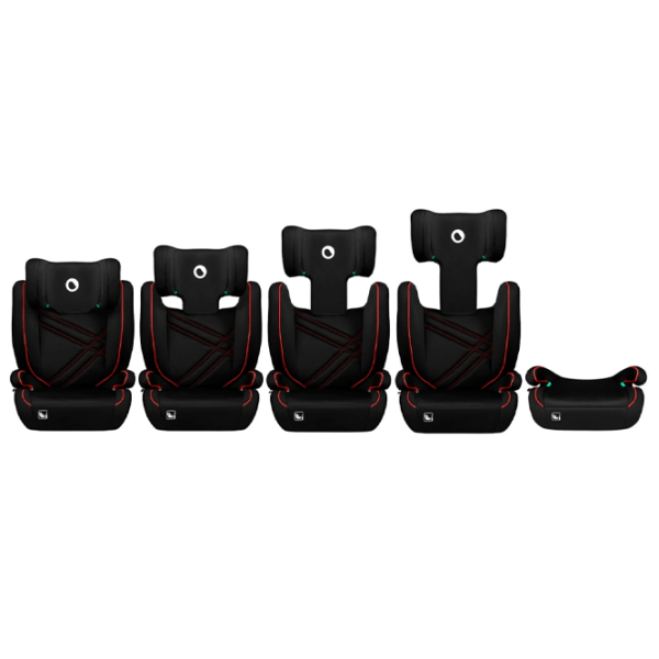 Scaun auto Lionelo Hugo I-Size 00-00764609 Black 3 ani - 12 ani, 36 kg photo 5