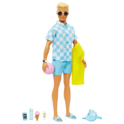 Păpușă Barbie Ken With Swim model HPL74  3+
