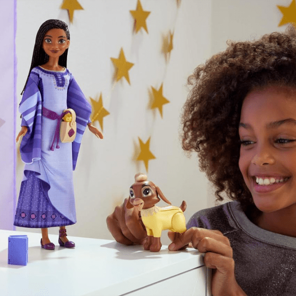 Păpușă Mattel Disney Wish Asha of Rosas Posable prințesă HPX25  3+ photo 6