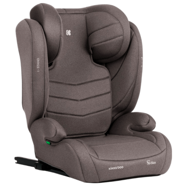 Scaun auto Kikka Boo i-Stand i-SIZE 41002150013 Brown 3.5 ani - 12 ani, 36 kg photo 1