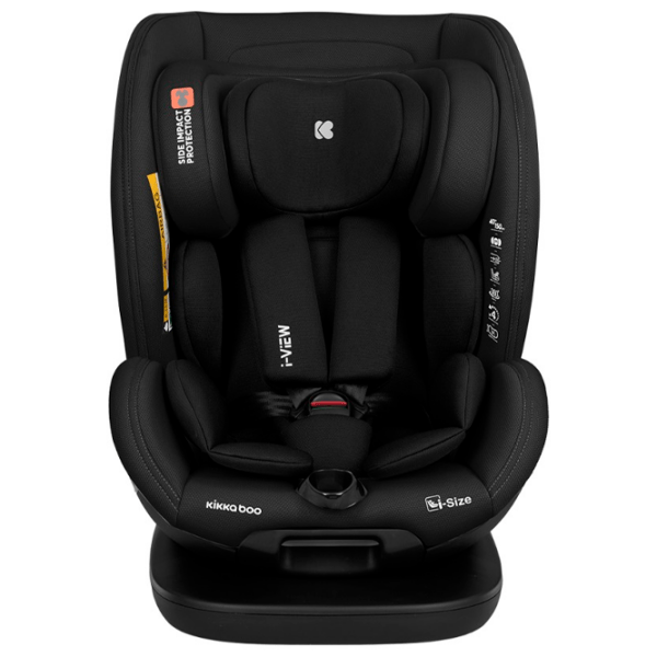 Детское автокресло Kikka Boo i-View i-SIZE 31002100032 Черный 0 месяцев - 12 лет, 36 кг photo 2