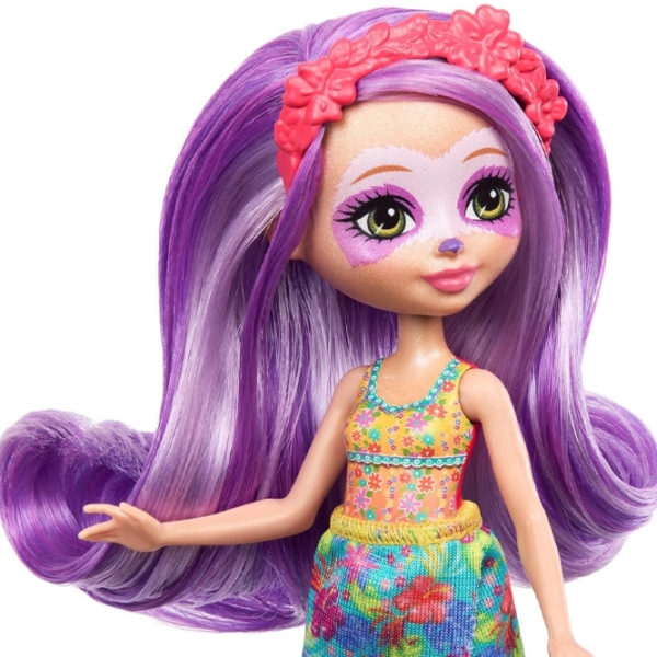 Păpușă Enchantimals Sunshine Beach model HRX82  4+ photo 3