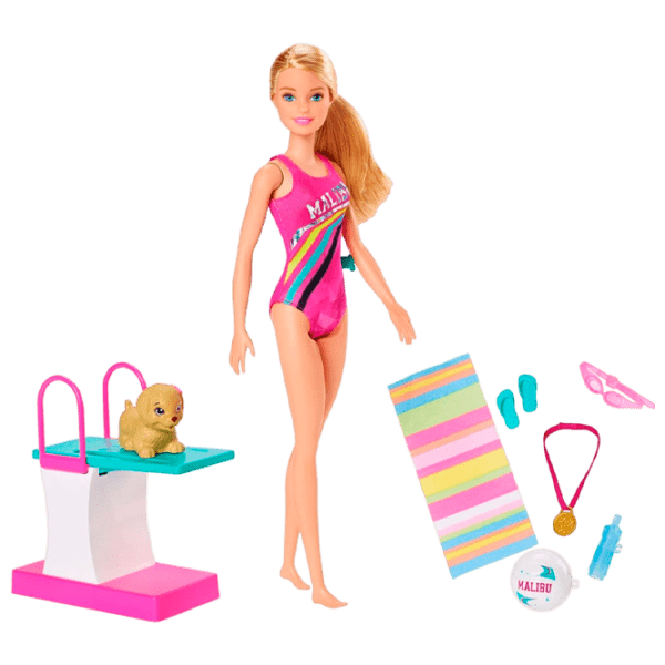 Набор Barbie Pool Training модель GHK23  3+ photo 1