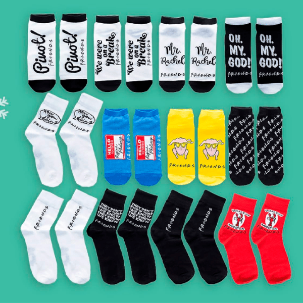 Articol Fun Paladone Sock Advent Calendar PP9158FR Multicolor Friends photo 2
