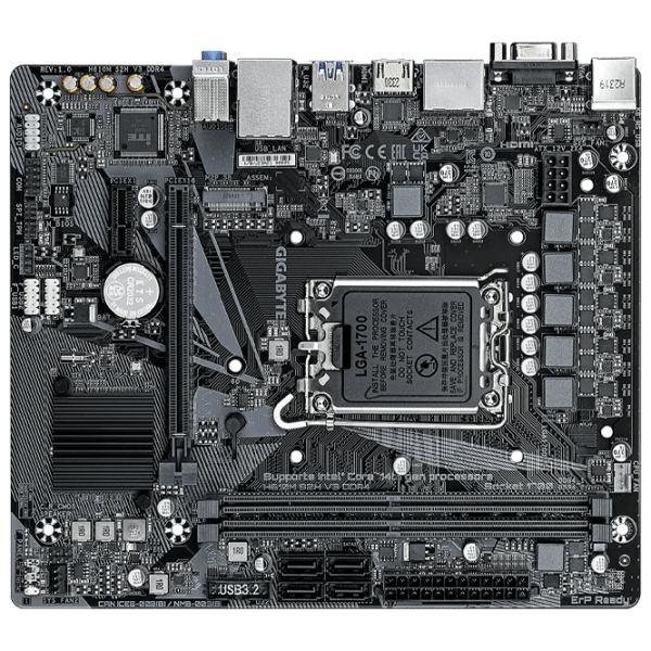 Материнская плата Gigabyte H610M S2H V3 mATX  photo 3