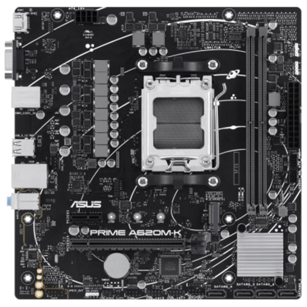 Placă de bază Asus PRIME A620M-K mATX  photo 1