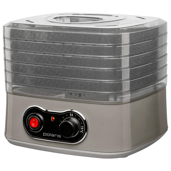 Uscător de fructe și legume Polaris PFD2505 Gray 250 W photo 1