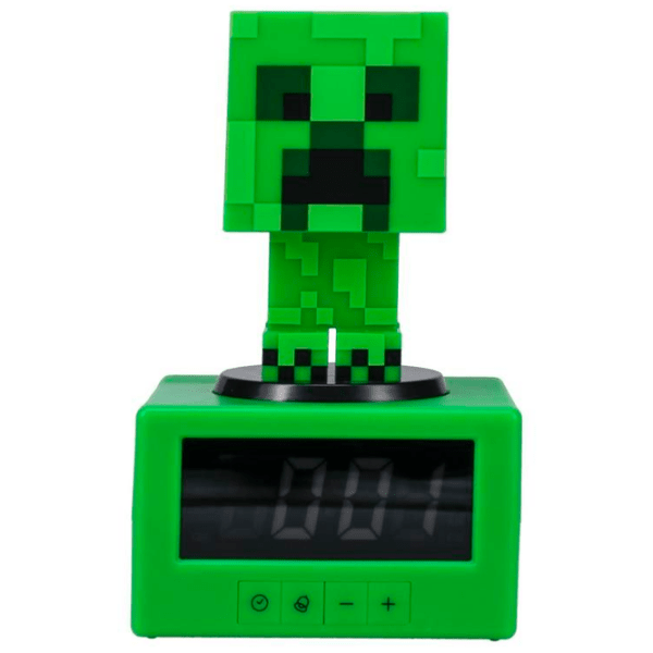 Deșteptător Paladone Creeper Icon PP11369MCF Green Minecraft photo 2