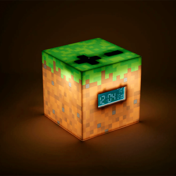 Deșteptător Paladone Alarm Clock PP6733MCF Brown Minecraft photo 4