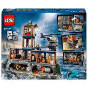 Constructor LEGO Police Prison Island Multicolor Numărul de piese 980, 7+