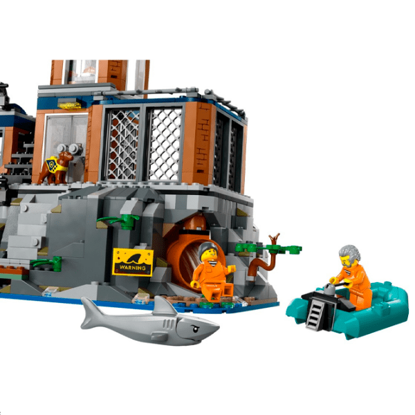 Constructor LEGO Police Prison Island Multicolor Numărul de piese 980, 7+ photo 4