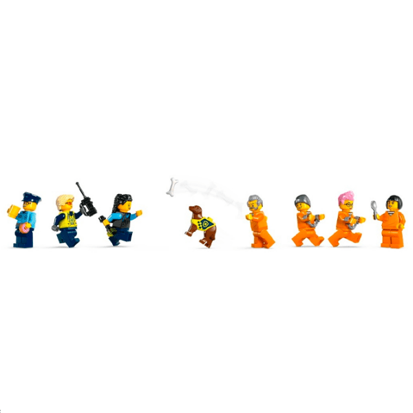 Constructor LEGO Police Prison Island Multicolor Numărul de piese 980, 7+ photo 5