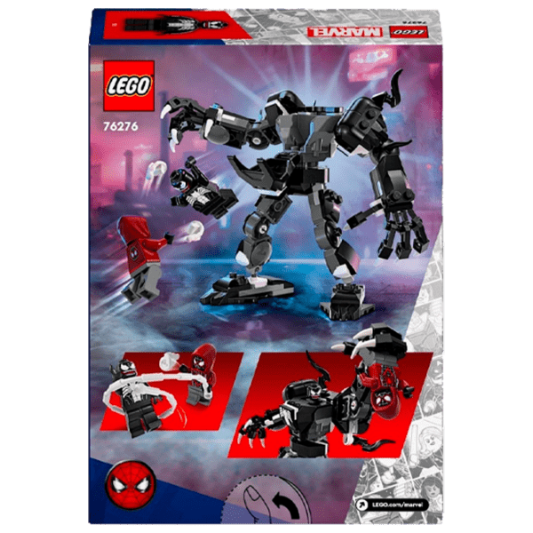Конструктор LEGO Venom Mech Armor vs. Miles Morales Разноцветный Количество деталей 134, 6+ photo 1