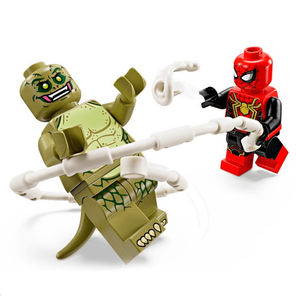 Constructor LEGO Spider-Man vs. Sandman: Final Battle Multicolor Numărul de piese 347, 10+ photo 4