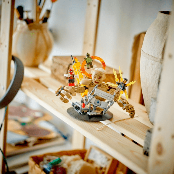 Constructor LEGO Spider-Man vs. Sandman: Final Battle Multicolor Numărul de piese 347, 10+ photo 6