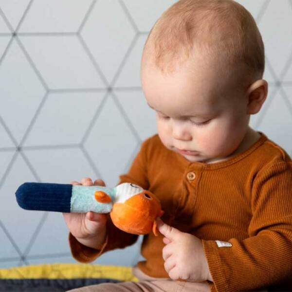 Мягкая игрушка BabyOno Fox Monday 1497 Оранжевый 0+ photo 4