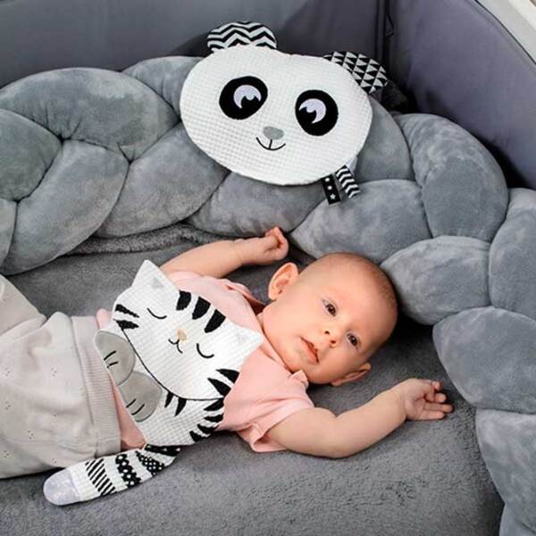 Мягкая игрушка BabyOno Kitty 1535 Белый 0+ photo 2