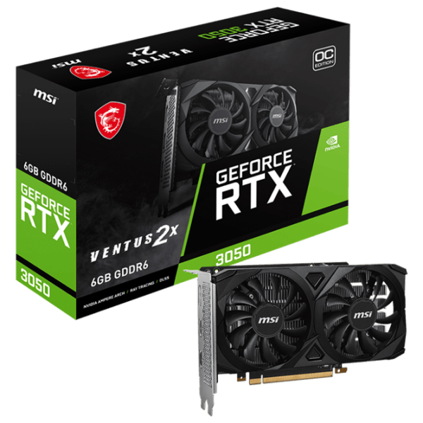 Placă video MSI GeForce RTX 3050 VENTUS 2X 6G OC 6 GB PCI Express x8 4.0 photo 5