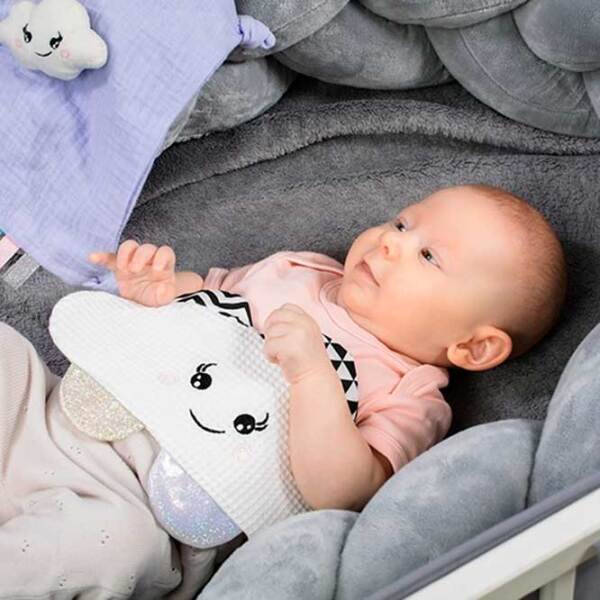 Мягкая игрушка BabyOno Blinky Cloud 1534 Белый 0+ photo 5