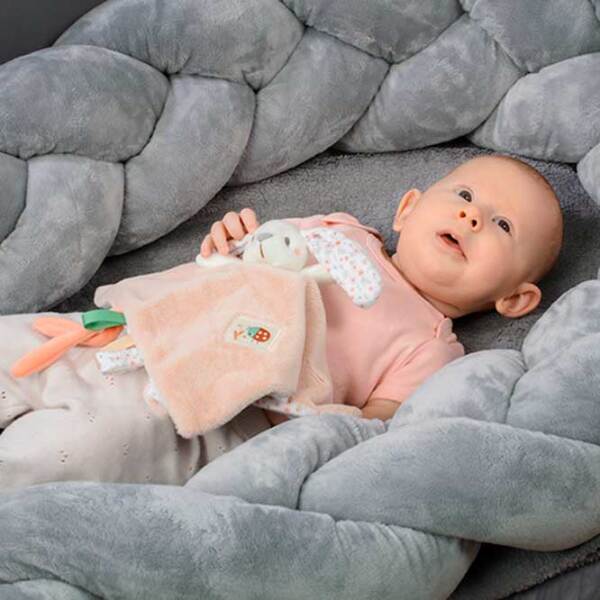 Мягкая игрушка BabyOno Baby Bunny 1539 Бежевый 0+ photo 4