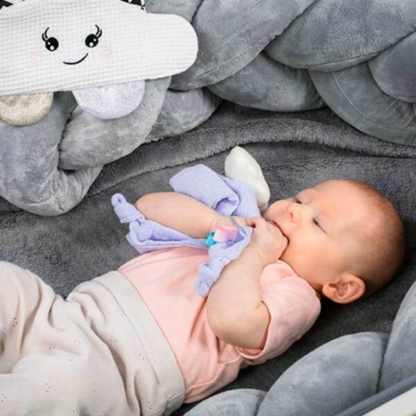 Мягкая игрушка BabyOno Blinky Cloud 1538 Пурпурный 0+ photo 2