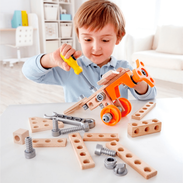 Constructor Hape E3031 Multicolor Numărul de piese 42, 4+ photo 5