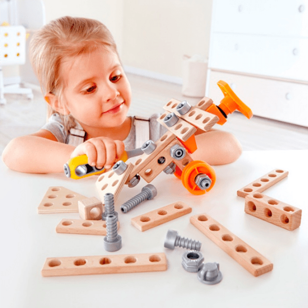 Constructor Hape E3031 Multicolor Numărul de piese 42, 4+ photo 6