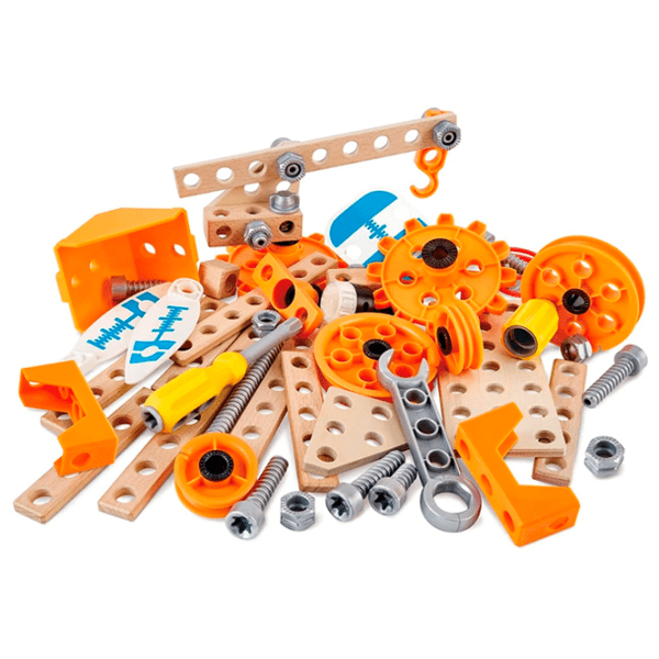 Constructor Hape E3032 Multicolor Numărul de piese 57, 4+ photo 4