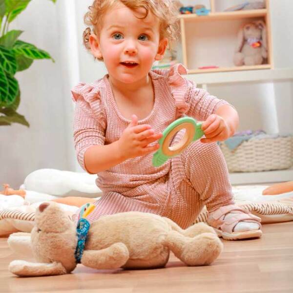 Мягкая игрушка BabyOno Dog Willy 1521 Коричневый 0+ photo 3