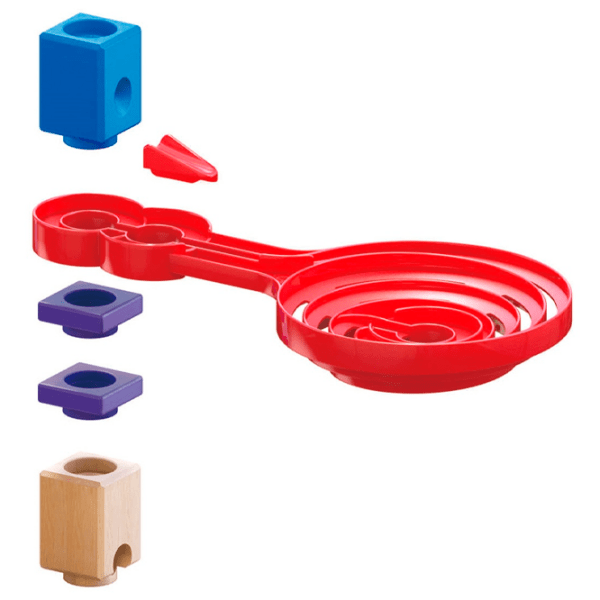 Constructor Hape Spirală dublă Multicolor Numărul de piese 18, 4+ photo 4