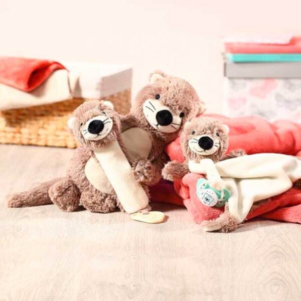 Мягкая игрушка BabyOno Otter Magie 737 Коричневый 0+ photo 3