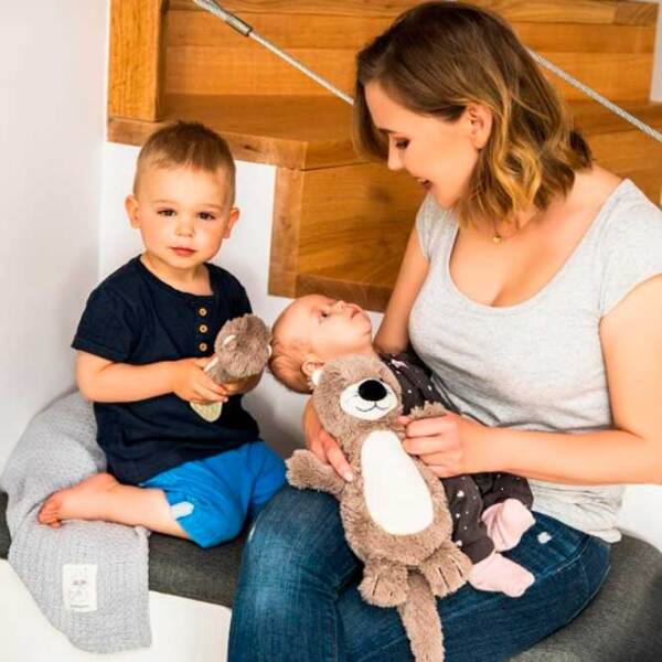 Мягкая игрушка BabyOno Otter Magie 737 Коричневый 0+ photo 4