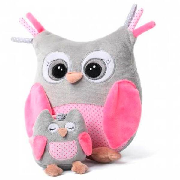 Мягкая игрушка BabyOno Owl Sofia 442 Коричневый 0+ photo 4
