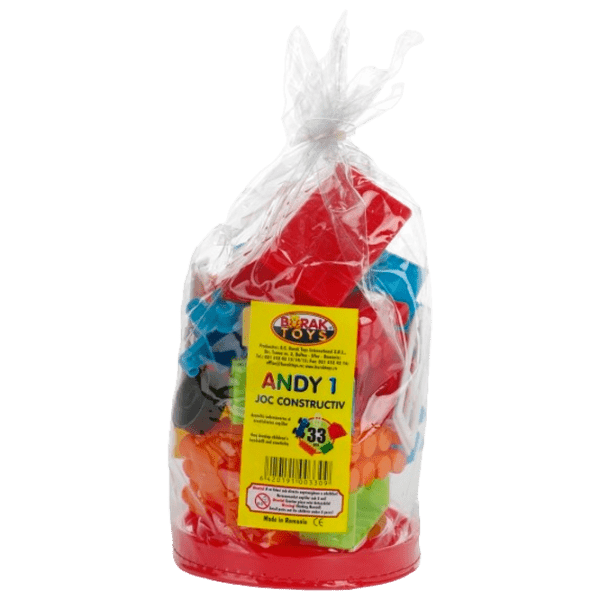 Конструктор Burak Toys Andy 1 Разноцветный Количество деталей 33, 3+ photo 1