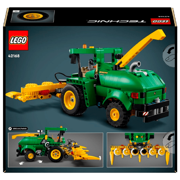 Constructor LEGO John Deere 9700 Forage Harvester Multicolor Numărul de piese 559, 9+ photo 1