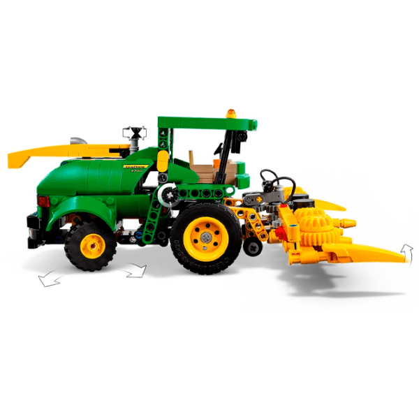 Constructor LEGO John Deere 9700 Forage Harvester Multicolor Numărul de piese 559, 9+ photo 4