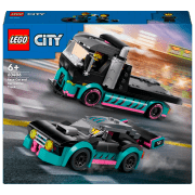 Конструктор LEGO Race Car and Car Carrier Truck Разноцветный Количество деталей 328, 6+