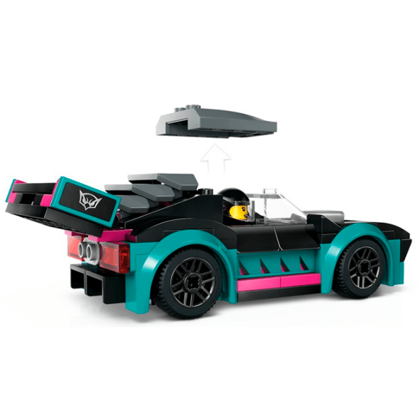 Конструктор LEGO Race Car and Car Carrier Truck Разноцветный Количество деталей 328, 6+ photo 6