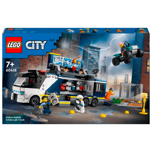Конструктор LEGO Police Mobile Crime Lab Truck Разноцветный Количество деталей 674, 7+ photo 1