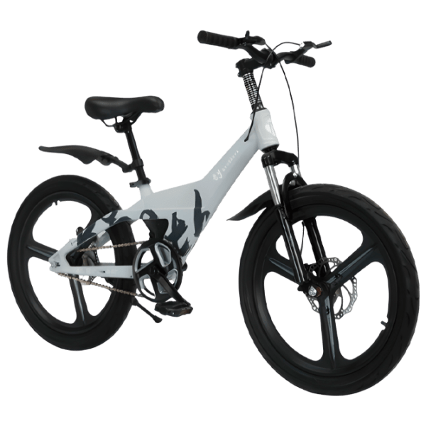 Велосипед TyBike BK-09 16" 16" Серый Черный Магниевый сплав / Детский photo 1