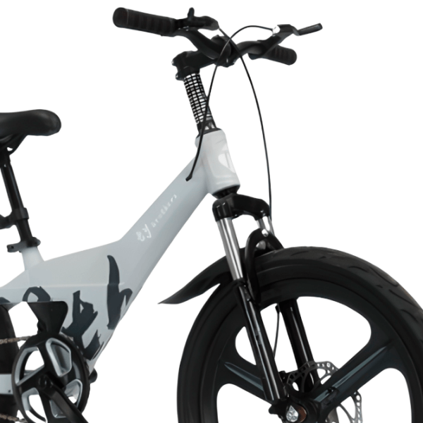 Велосипед TyBike BK-09 16" 16" Серый Черный Магниевый сплав / Детский photo 3