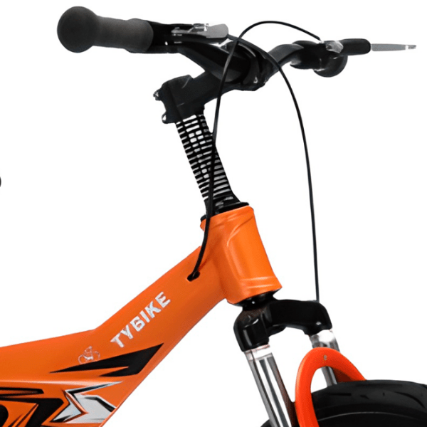 Bicicletă TyBike BK-09 14" 14" Orange Black Aliaj de magneziu / Pentru copii photo 5