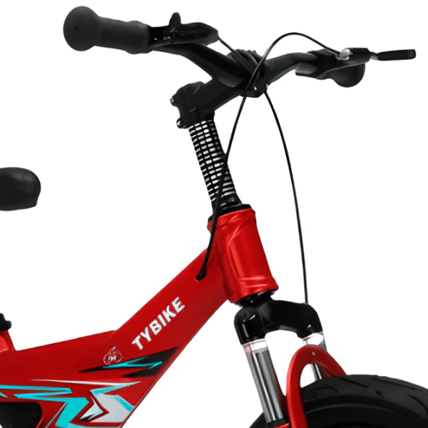 Bicicletă TyBike BK-09 20" 20" Red Blue Aliaj de magneziu / Pentru copii photo 3
