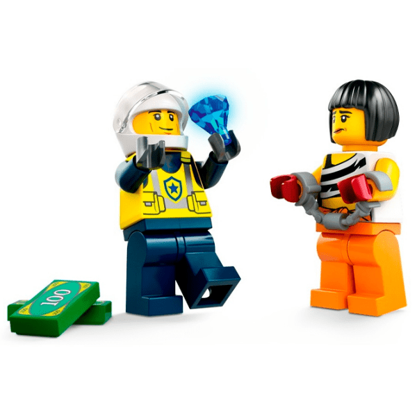 Конструктор LEGO Police Car and Muscle Car Chase Разноцветный Количество деталей 213, 6+ photo 4