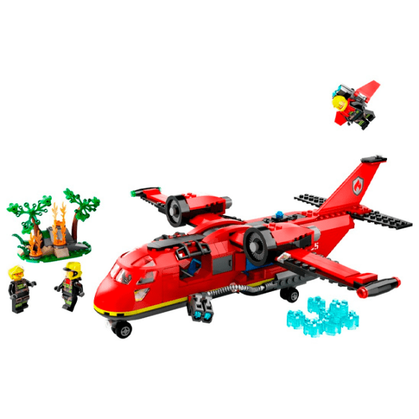 Constructor LEGO Fire Rescue Plane Multicolor Numărul de piese 478, 6+ photo 2