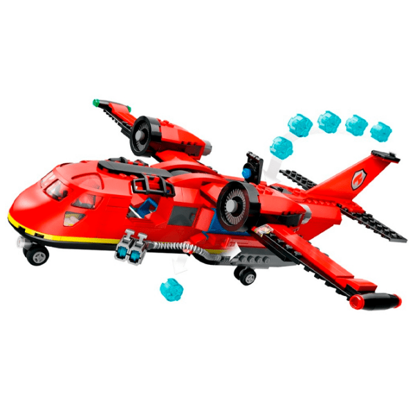 Constructor LEGO Fire Rescue Plane Multicolor Numărul de piese 478, 6+ photo 4