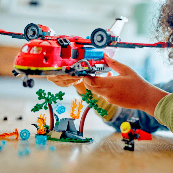 Constructor LEGO Fire Rescue Plane Multicolor Numărul de piese 478, 6+ photo 7