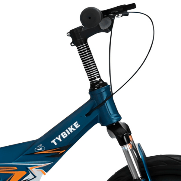 Bicicletă TyBike BK-09 14" 14" Blue Orange Aliaj de magneziu / Pentru copii photo 4