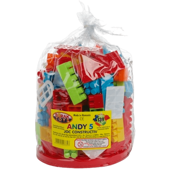 Конструктор Burak Toys Andy 5 Разноцветный Количество деталей 139, 3+ photo 1